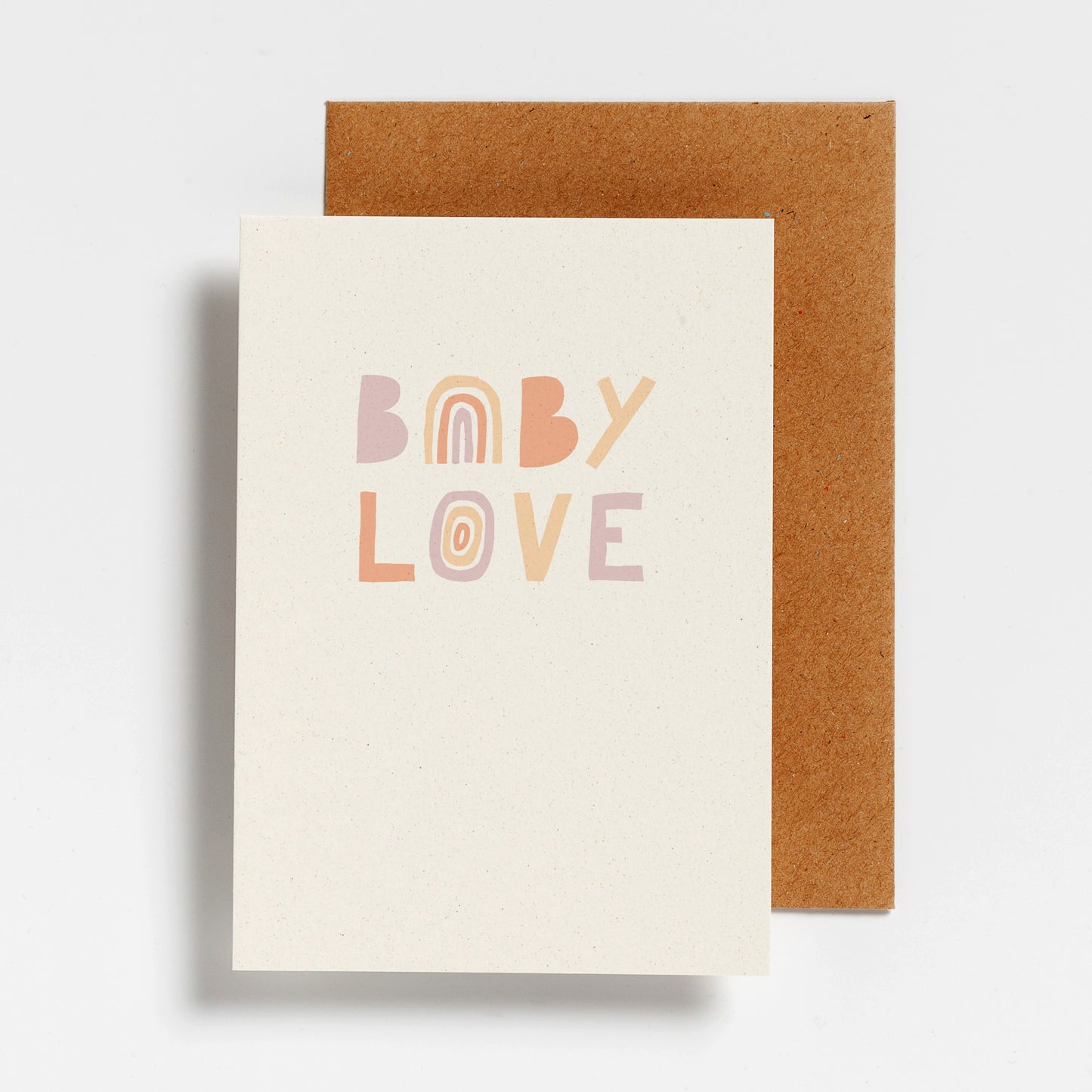 WENSKAART - RAINBOW BABY LOVE