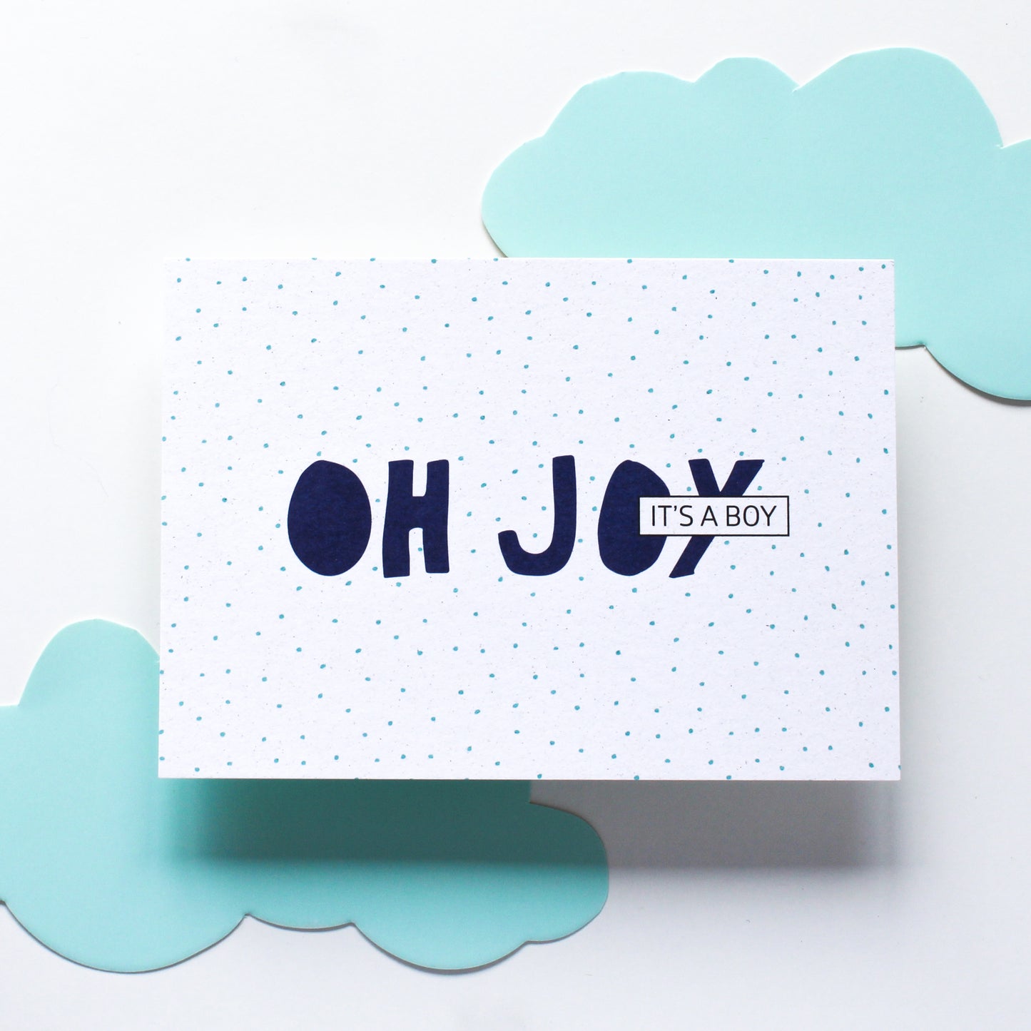 WENSKAART - OH JOY, IT'S A BOY