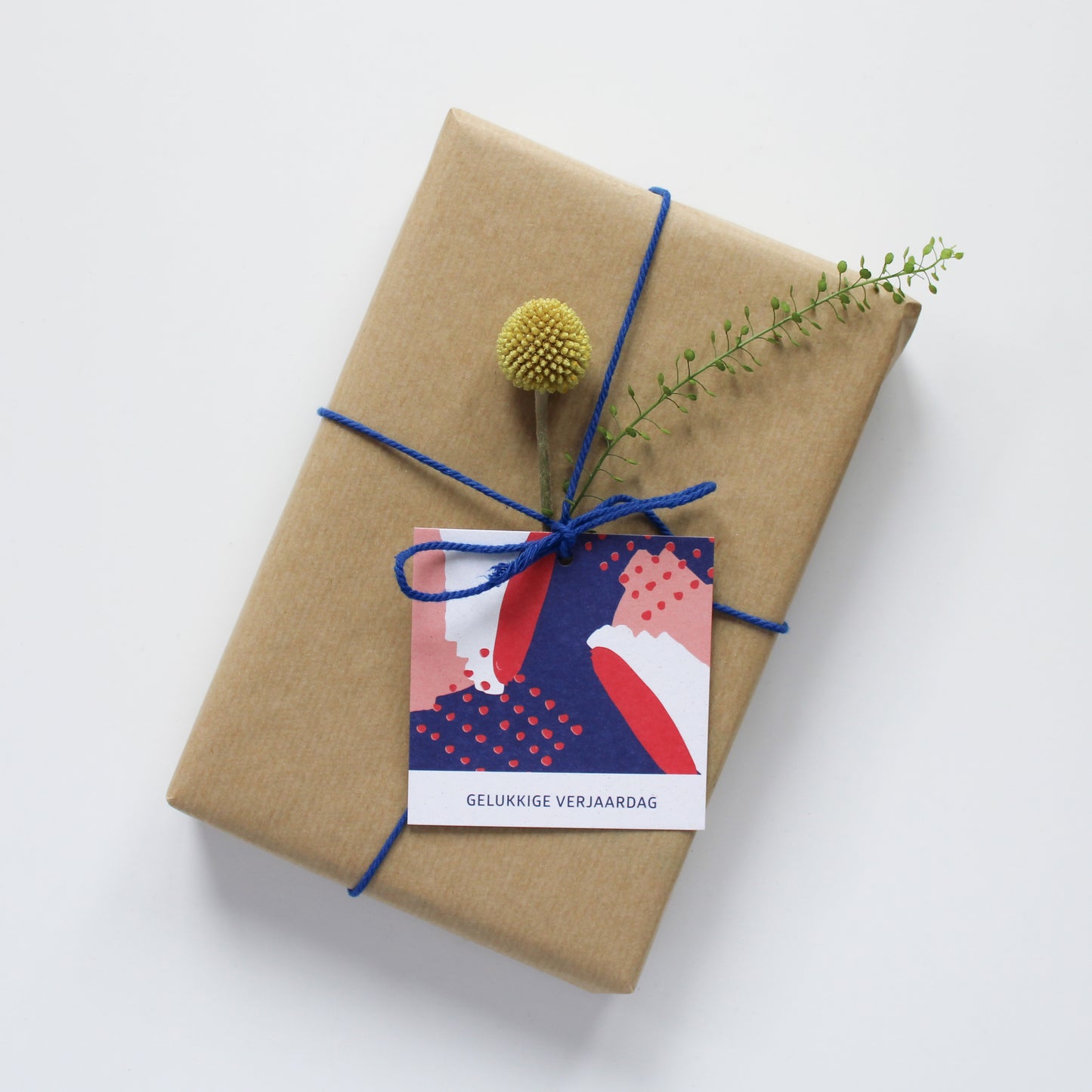 CADEAULABEL - C2 - GELUKKIGE VERJAARDAG