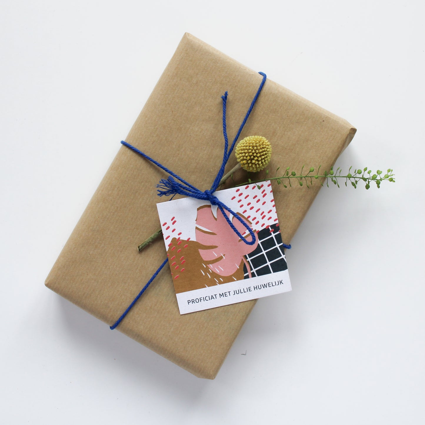 CADEAULABEL - C2 - PROFICIAT MET JULLIE HUWELIJK