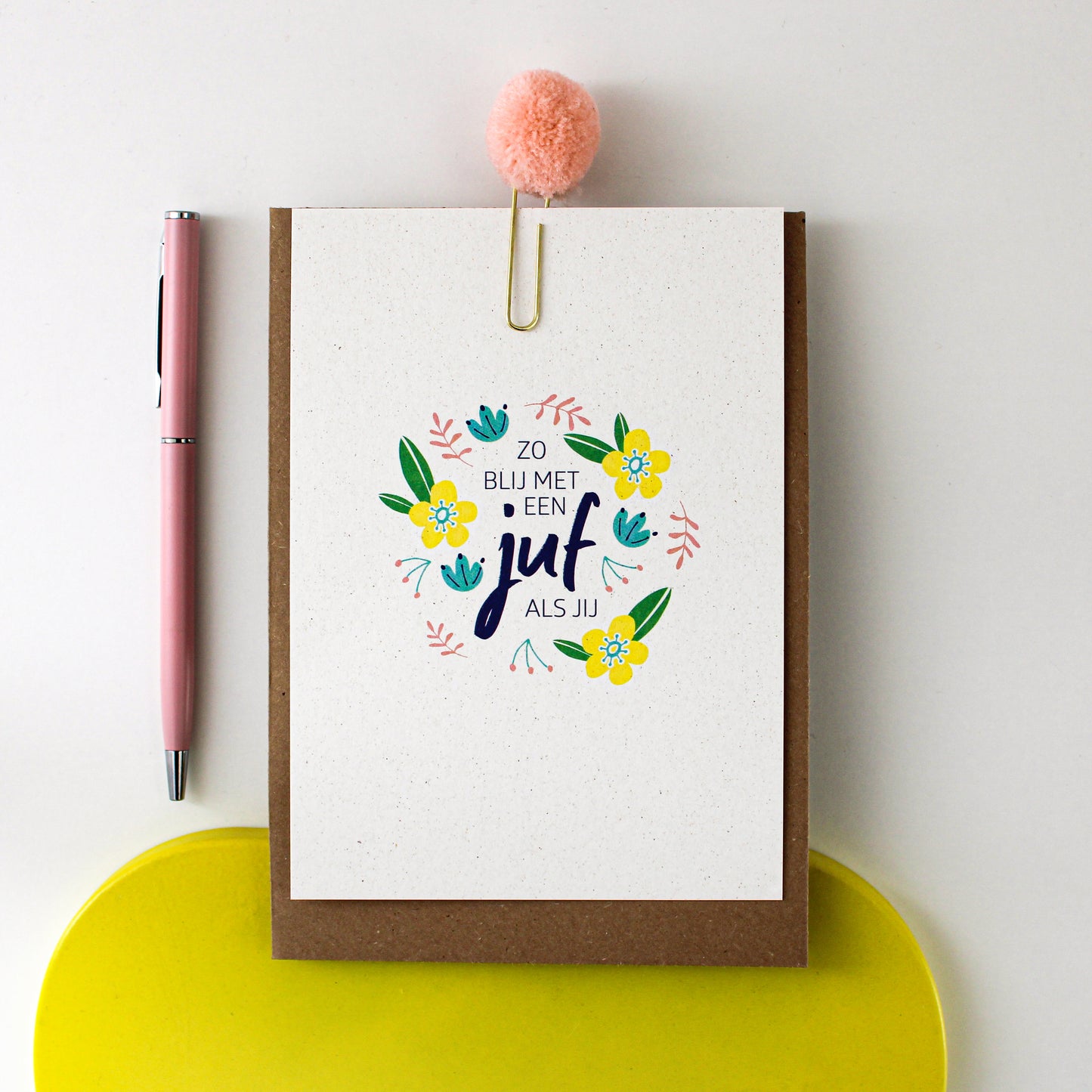 WENSKAART - ZO BLIJ MET EEN JUF ALS JIJ