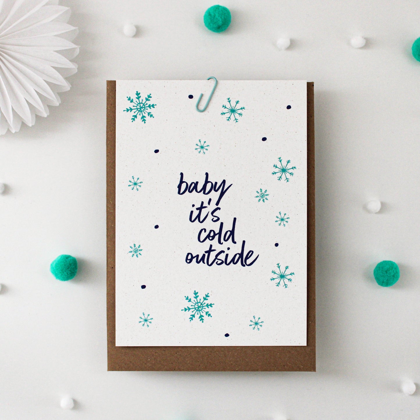 WENSKAART - BABY IT'S COLD OUTSIDE
