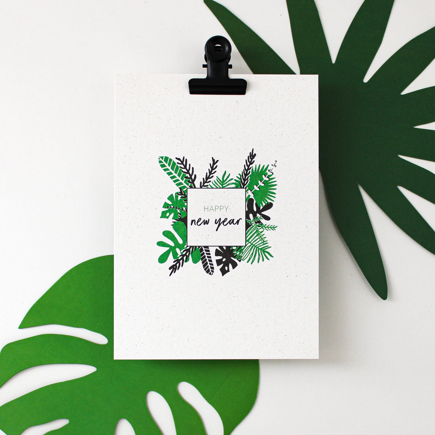 WENSKAART - HAPPY NEW YEAR JUNGLE