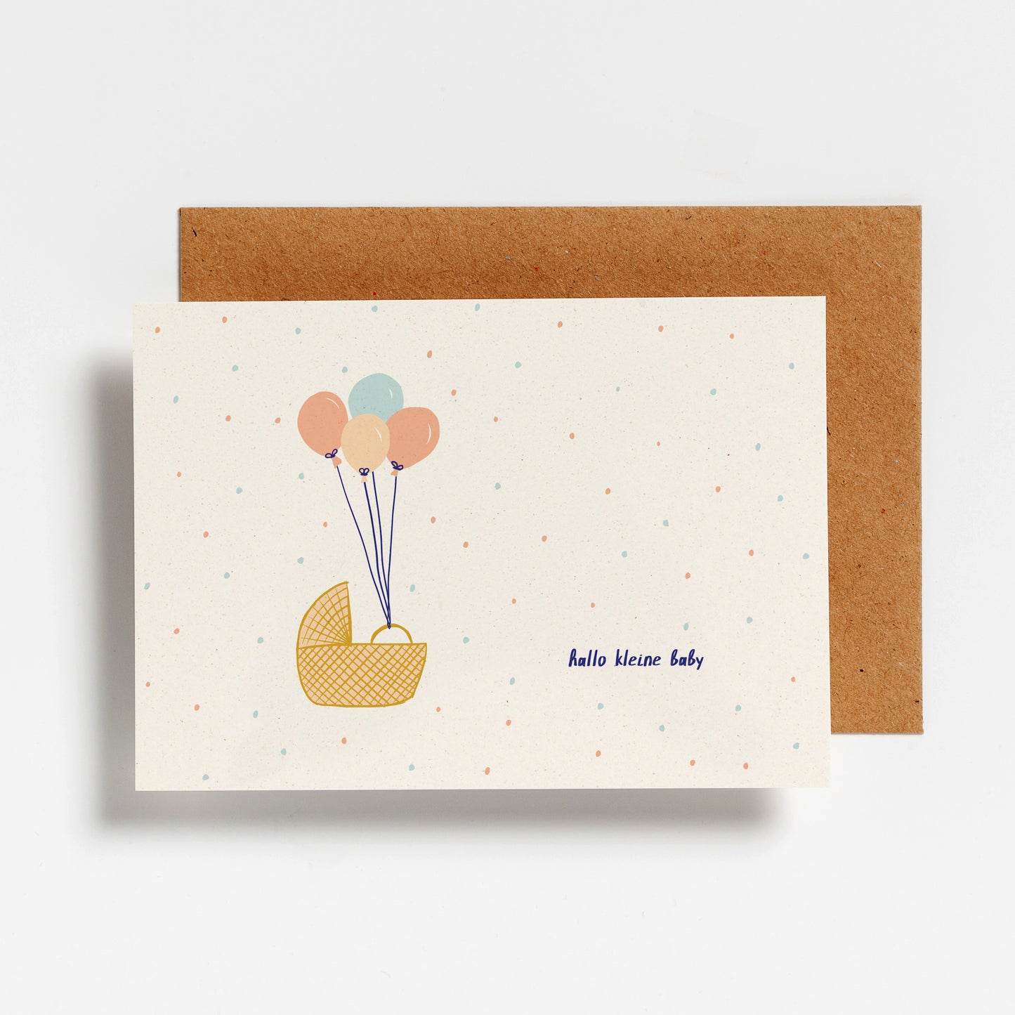 POSTCARD - HALLO KLEINE BABY