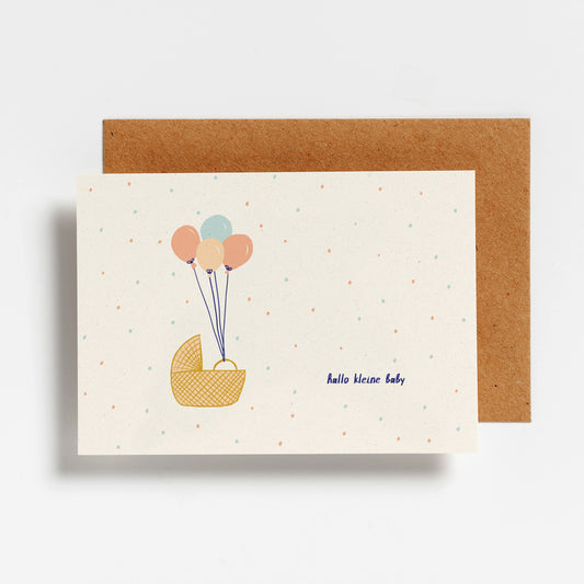 POSTCARD - HALLO KLEINE BABY
