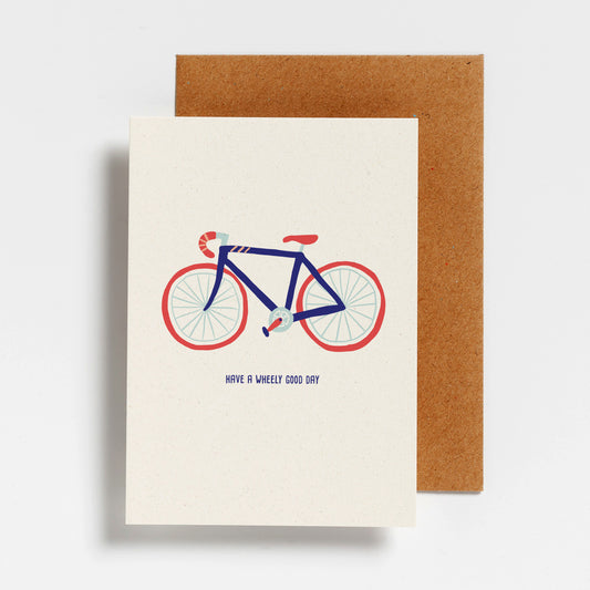 POSTCARD - HAVE A WHEELY GOOD DAY