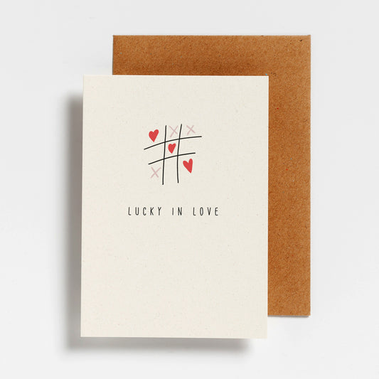 WENSKAART - LUCKY IN LOVE