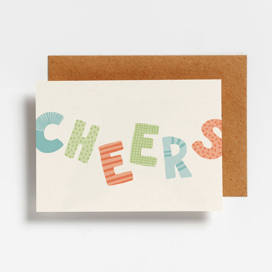 WENSKAART - LETTERS CHEERS