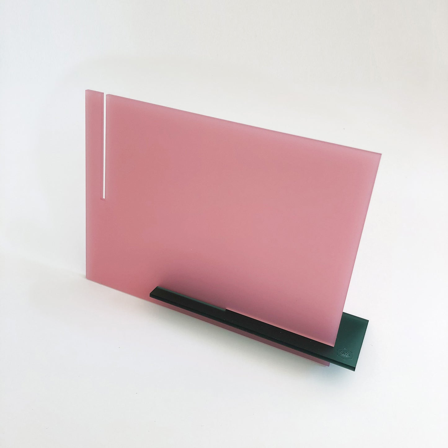 KAART / FOTO HOUDER ROZE