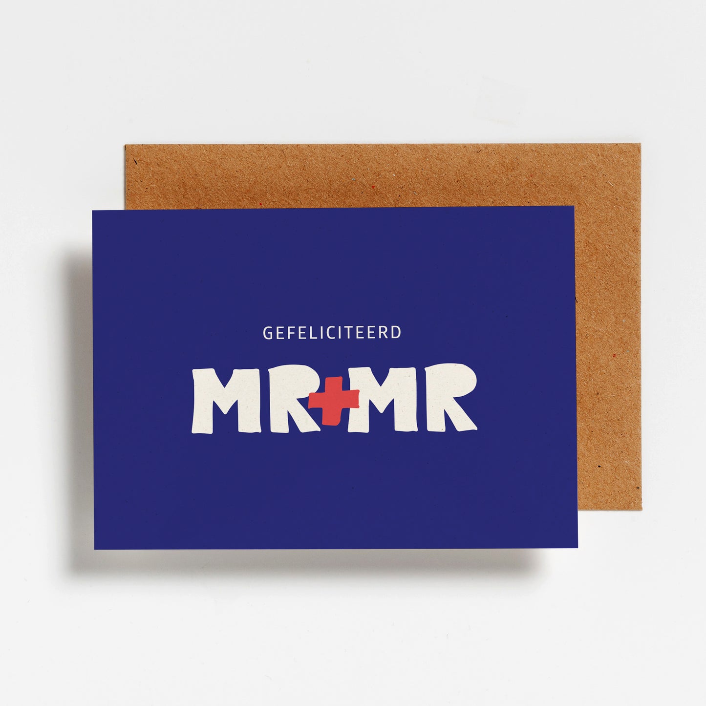 WENSKAART - GEFELICITEERD MR-MR