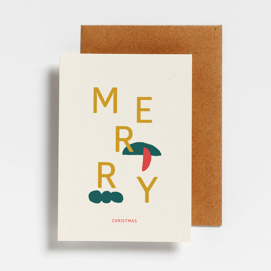 WENSKAART - MERRY CHRISTMAS