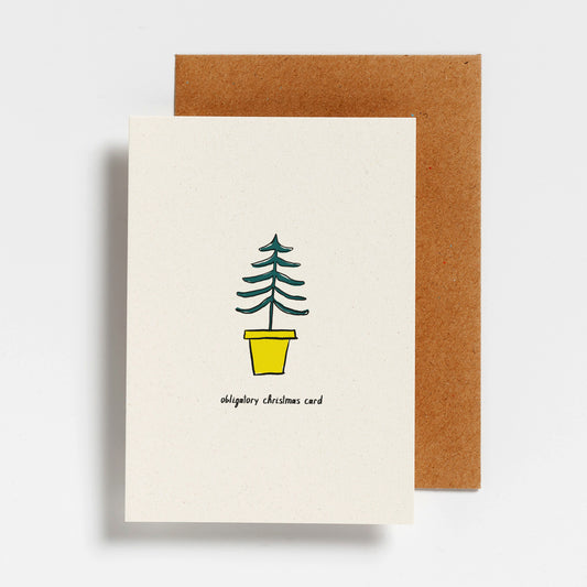 WENSKAART - OBLIGATORY CHRISTMAS CARD