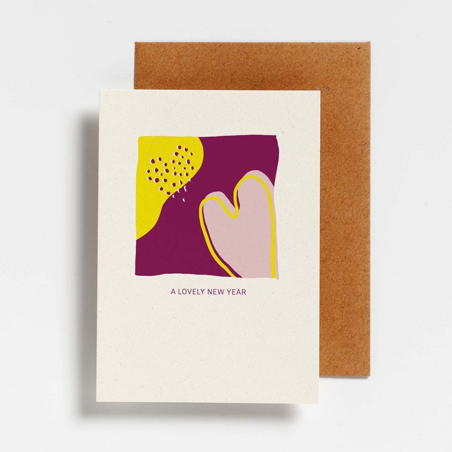 WENSKAART -  A LOVELY NEW YEAR