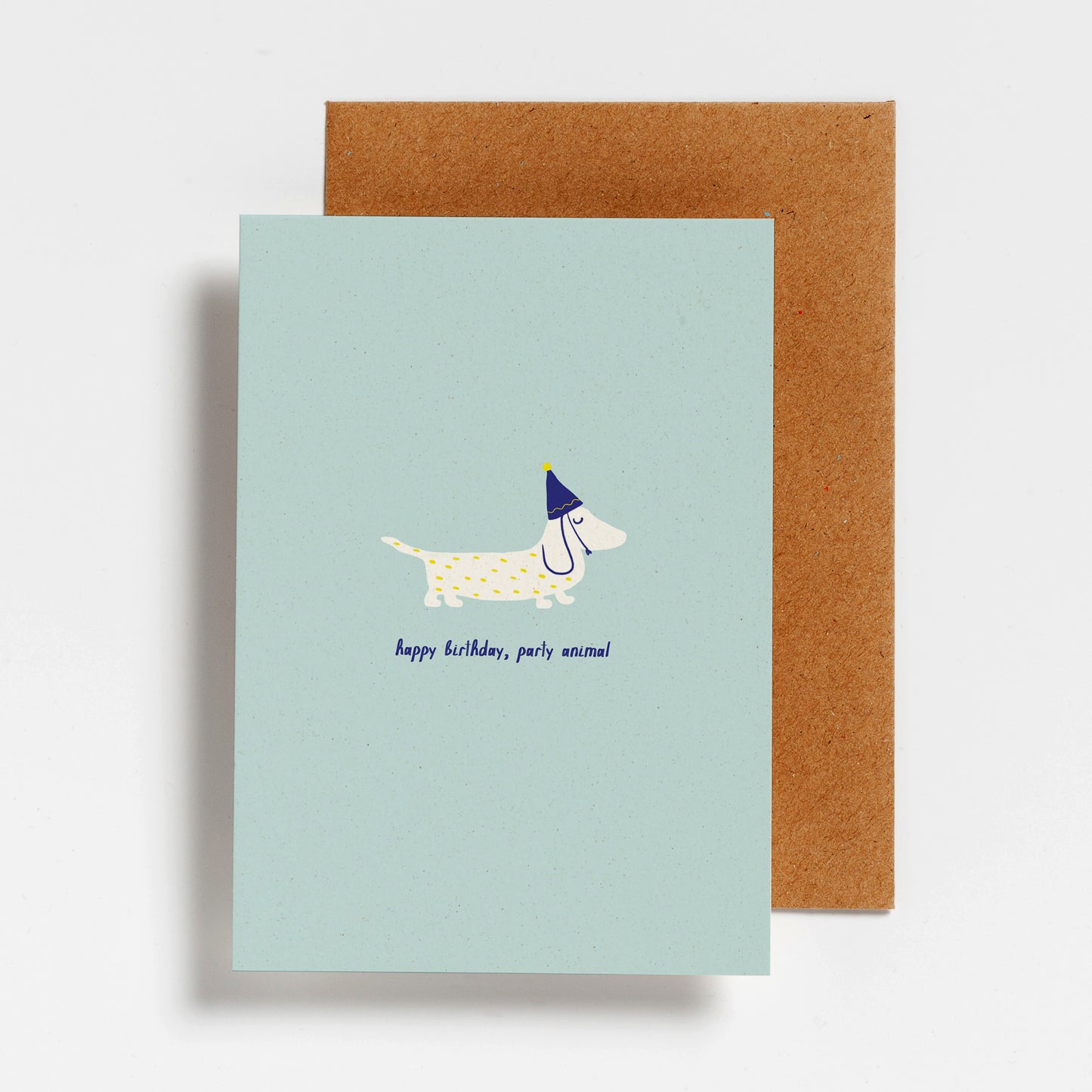 WENSKAART - HAPPY BIRTHDAY PARTY ANIMAL DOG