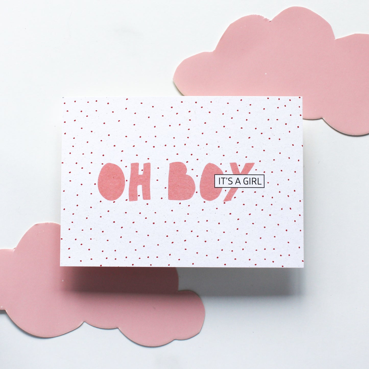 WENSKAART - OH BOY, IT'S A GIRL