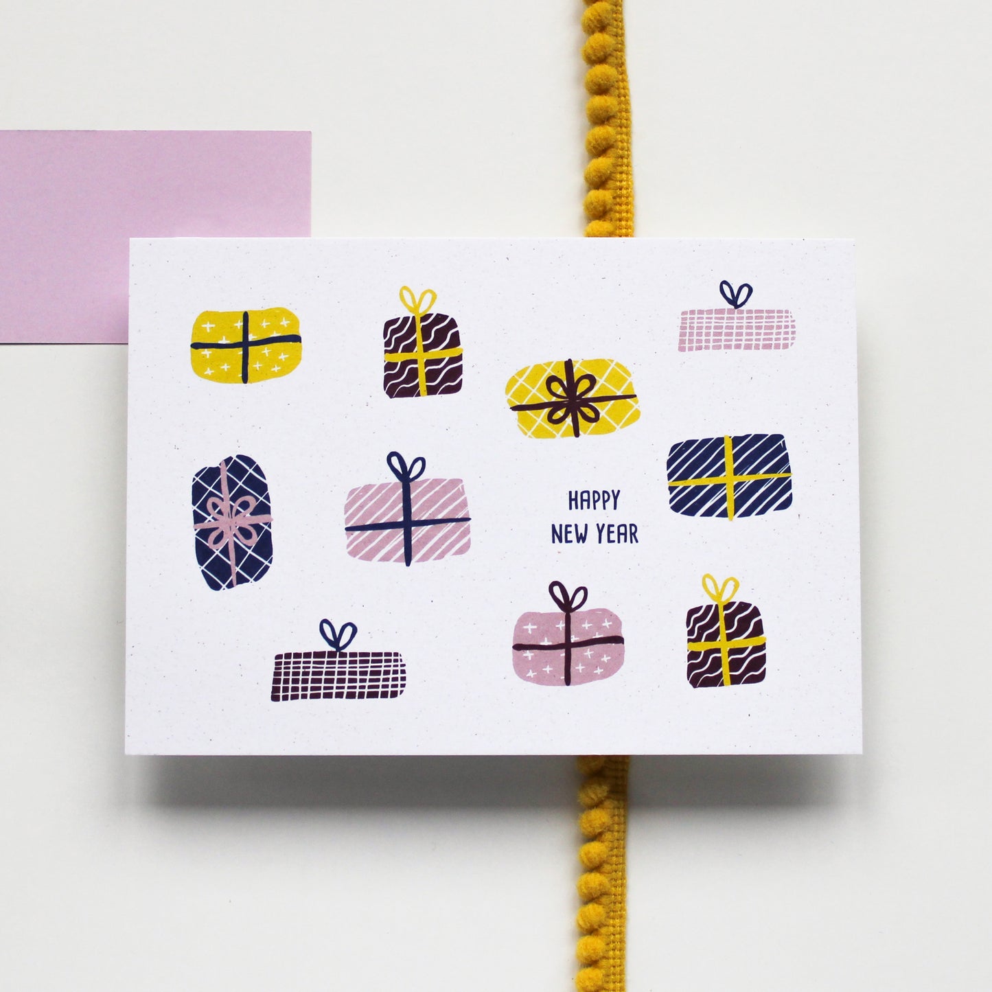 WENSKAART -  HAPPY NEW YEAR GIFTS