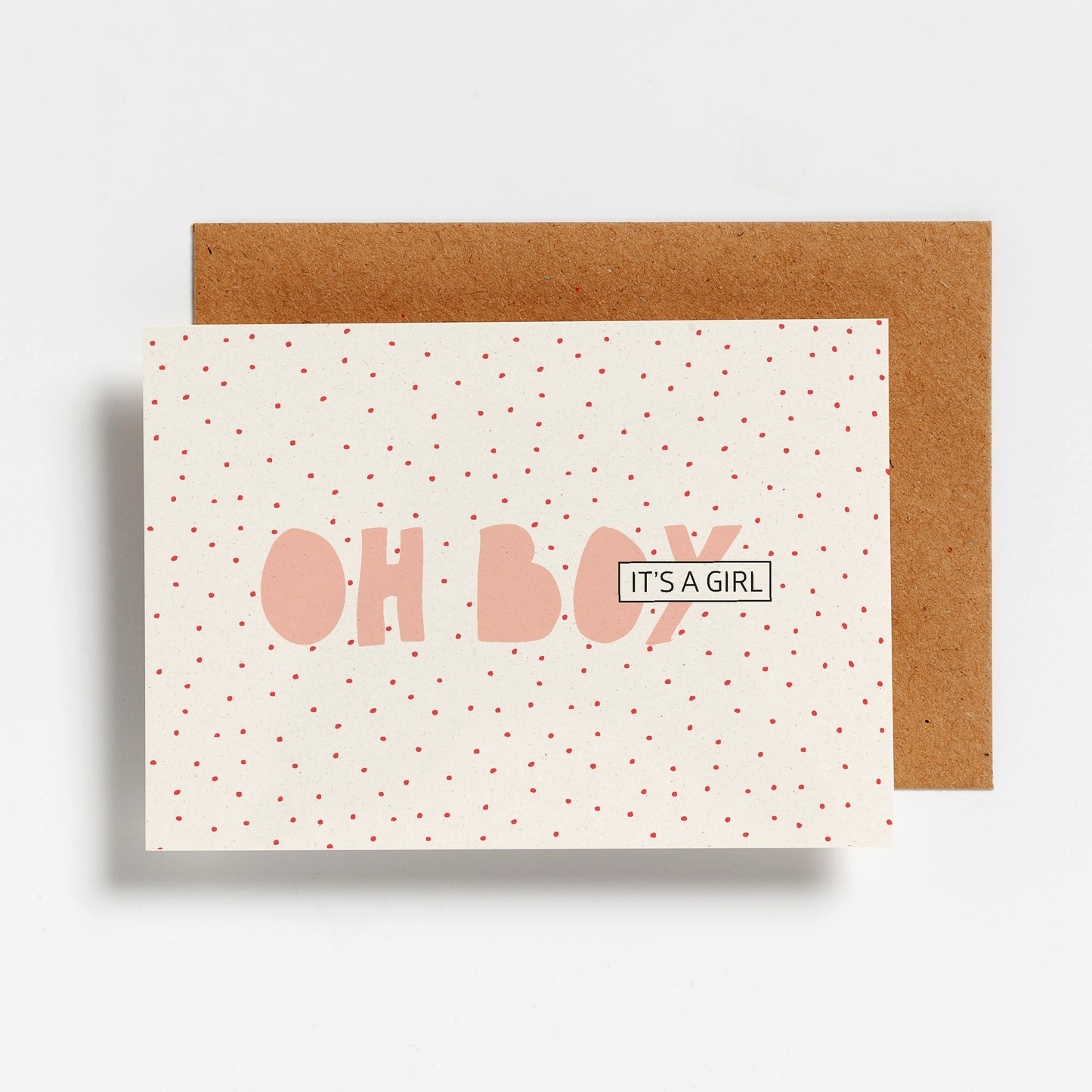 WENSKAART - OH BOY, IT'S A GIRL