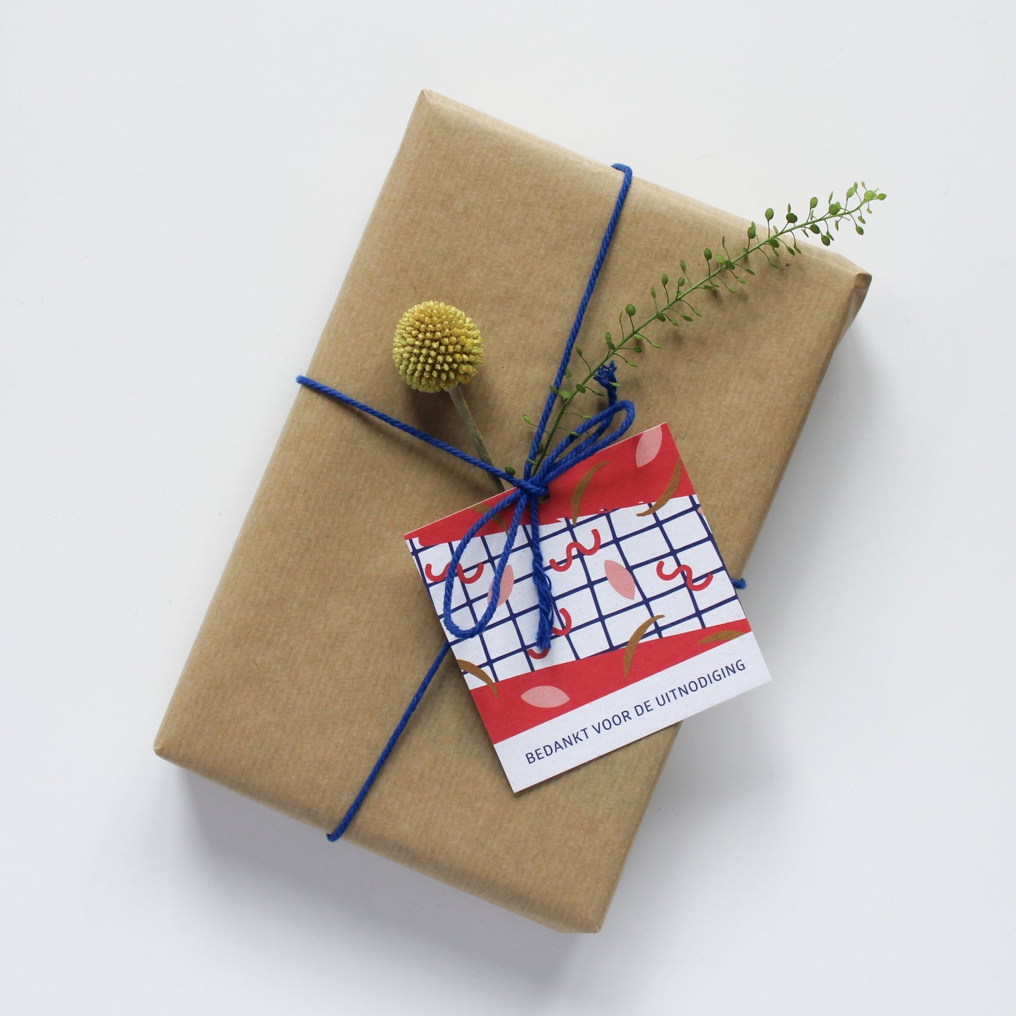 CADEAULABEL - C2 - BEDANKT VOOR DE UITNODIGING